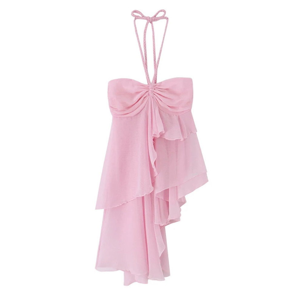 ZARA Fashionable Versatile Asymmetric Layered Top